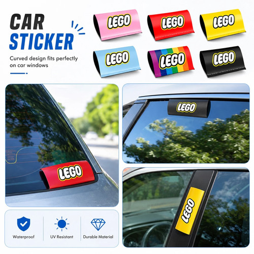 Universal lego car tag - universal, label