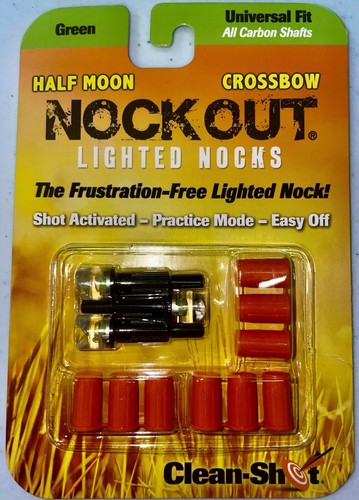 Nockout lighted nocks crossbow - lighted,