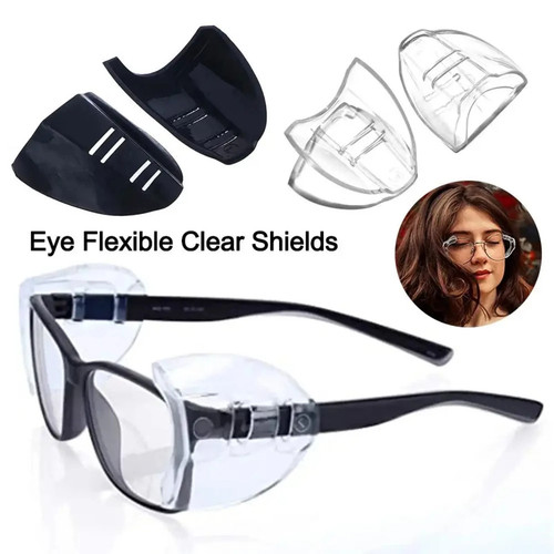Side shields for eye glasses - side,