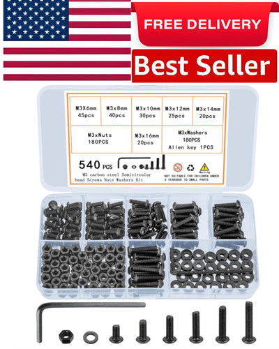 520pcs universal screw - screw, kit